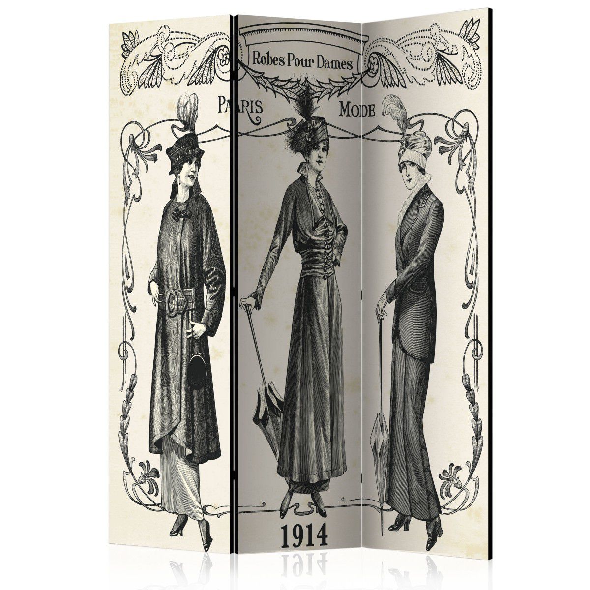 Paraván Dress 1914 Dekorhome - DEKORHOME.CZ