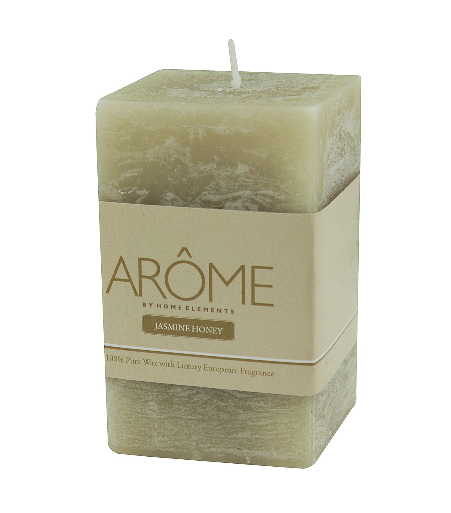 Arôme Vonná svíčka  5,5 x 9 cm, White jasmine &amp; honey, 220g - moderninakup.cz