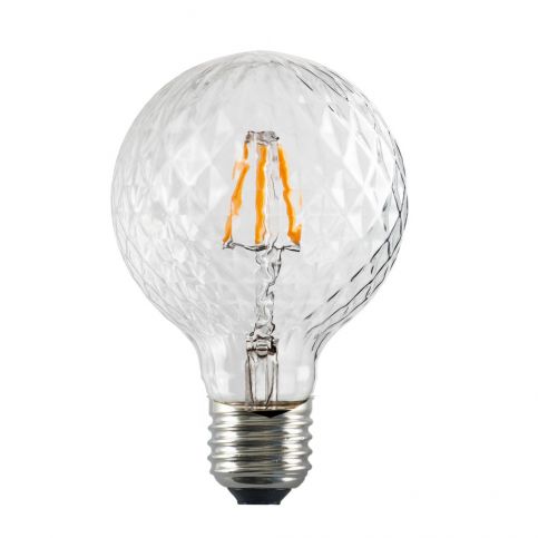 LED žárovka Bulb Attack GLOBE Clear Crystal Linear, E27 5,5 W - Bonami.cz