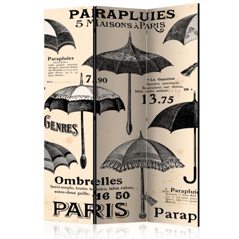 Paraván - Vintage Umbrellas [Room Dividers] - 135x172 - 4wall.cz