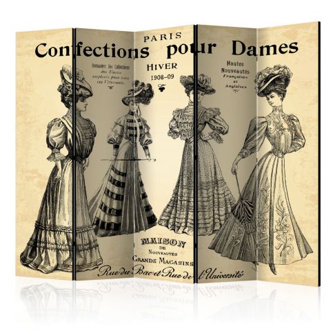 Paraván - Confections pour Dames II [Room Dividers] - 225x172 - 4wall.cz