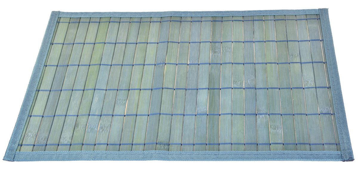 Vingo Modré prostírání z bambusu, 30 x 45 cm - Vingo