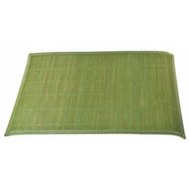 Vingo Zelené prostírání z bambusu, 30 x 45 cm