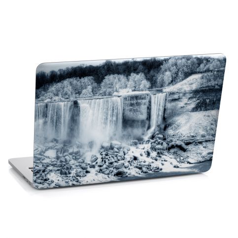 Samolepka na notebook - Zimní krajina (29x20 cm) - PopyDesign - Popydesign