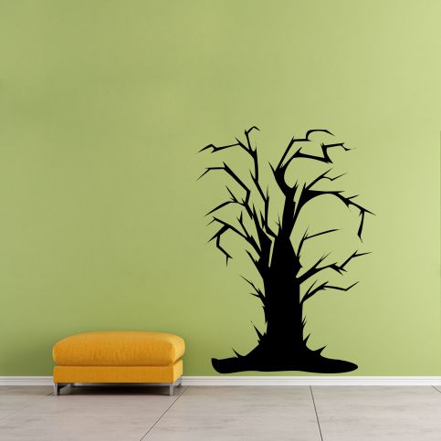 Samolepka na zeď - Halloweenský strom 3 (43x60 cm) - PopyDesign - Popydesign