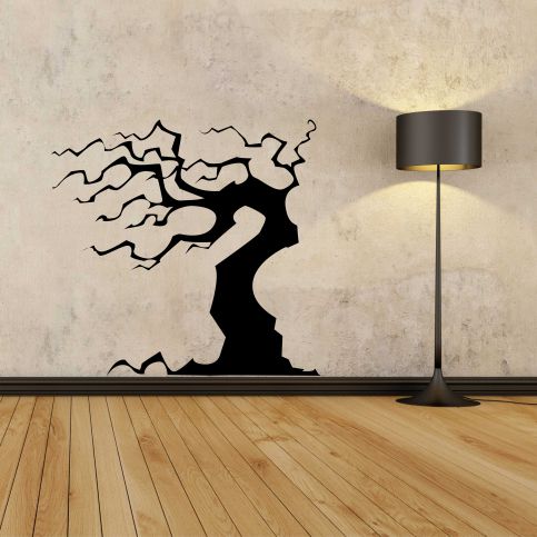 Samolepka na zeď - Halloweenský strom 4 (60x57 cm) - PopyDesign - Popydesign
