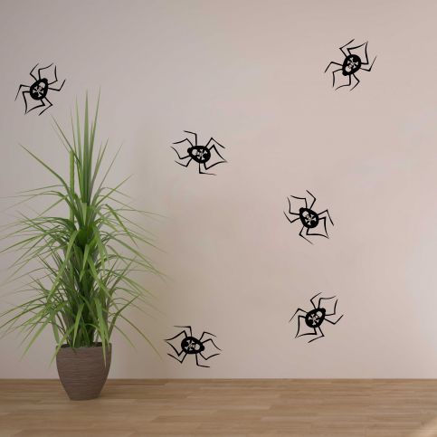 Samolepka na zeď - Pavouci - PopyDesign - Popydesign