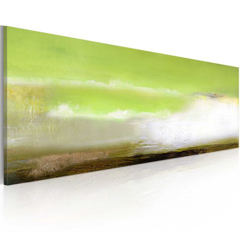Ručně malovaný obraz - Mořské pěny - 100x40 - 4wall.cz