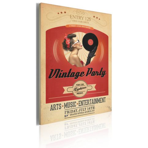 Obraz - Vintage party - 50x70 - 4wall.cz