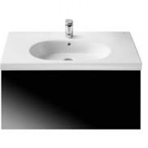 Skříňka s umyvadlem Roca Meridian 84,6 cm 82,5 cm, černá A855709969 - Siko - koupelny - kuchyně