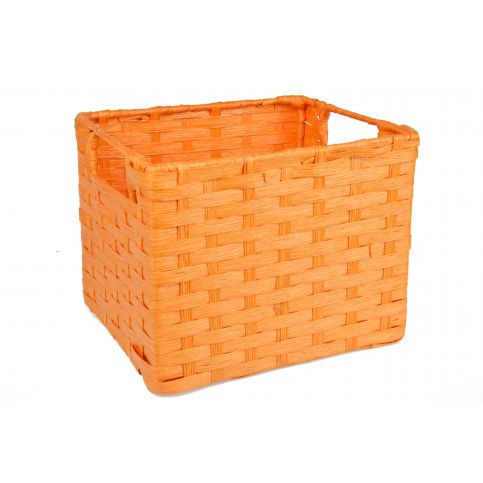 Vingo Úložný box oranžový rozměry boxu (cm): Sada 25x27x21|22x24x20|19x21x17 - Vingo