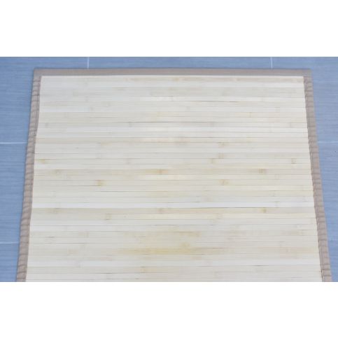 Vingo Bambusový koberec přírodní Rozměry: 80x200 - Vingo