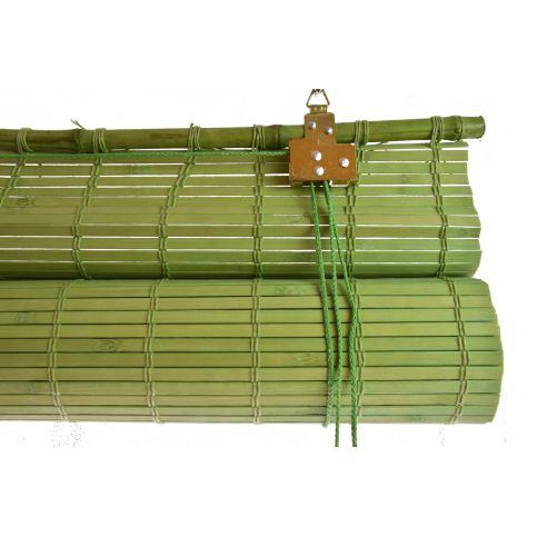 Vingo Zastiňovací bambusová roleta zelená Šířka x délka: 60x150 - Vingo