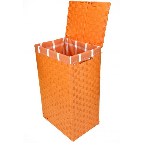 Vingo Koš na prádlo oranžový Rozměry (cm): sada 64x43x34|61x40x30|58x36x26 - Vingo