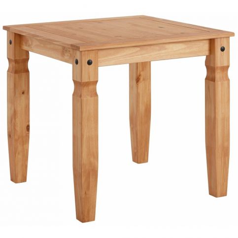 Jídelní stůl z masivního borovicového dřeva Støraa Alfredo, 80 x 80 cm - Bonami.cz