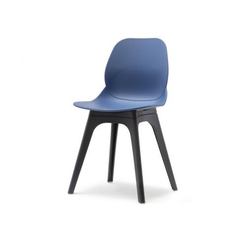 design4life Židle VOLTY modrá, černá - Design4life