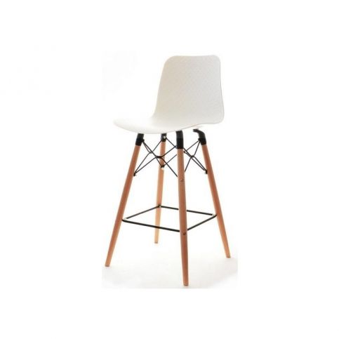 design4life Barová židle Dario bílá - Design4life