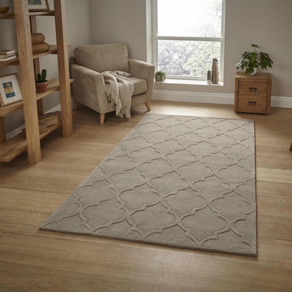 Béžový koberec Think Rugs Hong Kong Puro, 120 x 170 cm - Bonami.cz