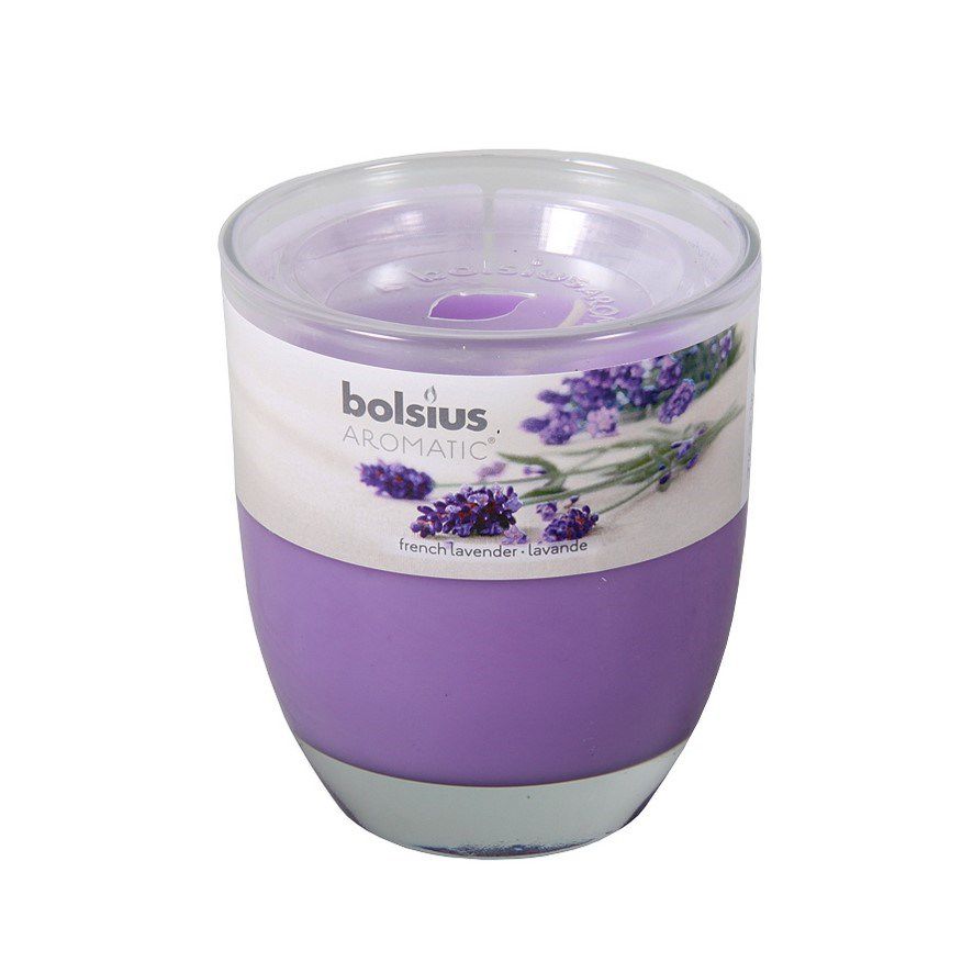 Svíčka Bolsius French Lavender 80x70 - 4home.cz