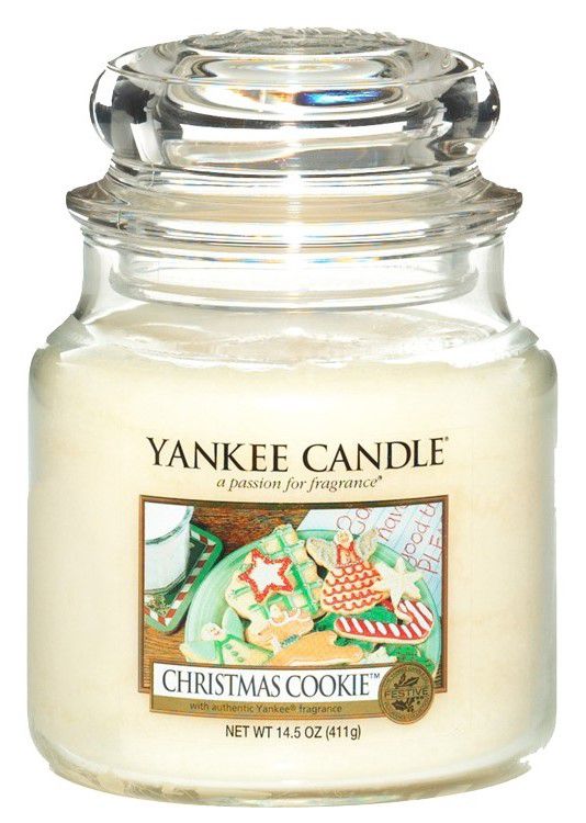 Yankee Candle vonná svíčka Christmas Cookie Classic střední  - Different.cz
