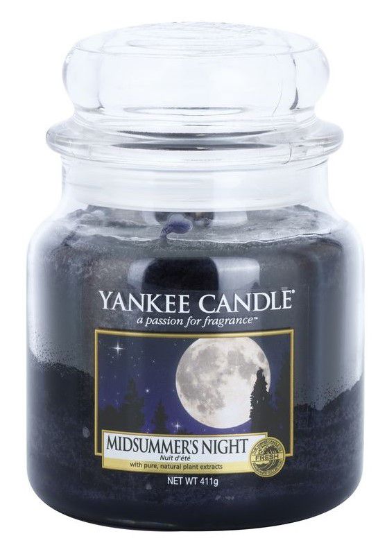 Yankee Candle vonná svíčka Midsummers Night Classic střední  - Different.cz