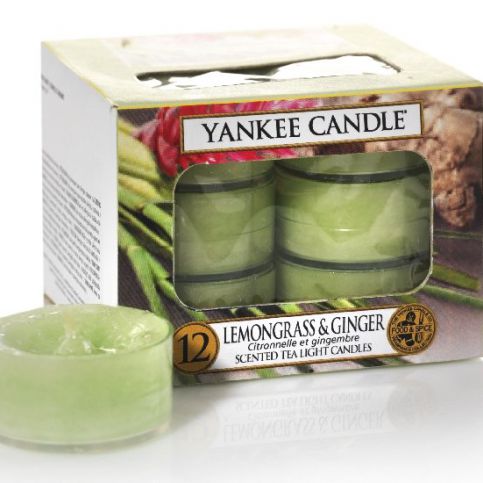 Yankee Candle vonná čajová svíčka Lemonrass&Ginger - Different.cz