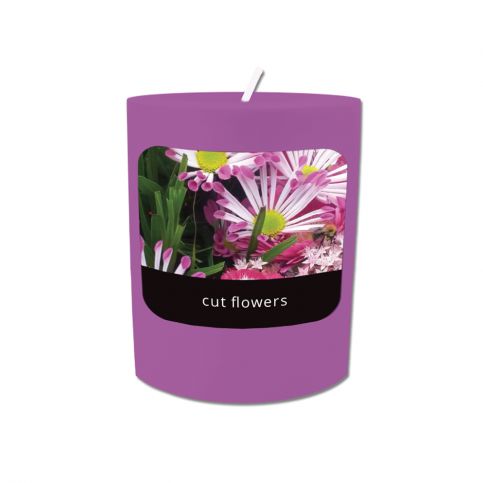 votivní svíčka ve skle | Cut Flowers - JCandles