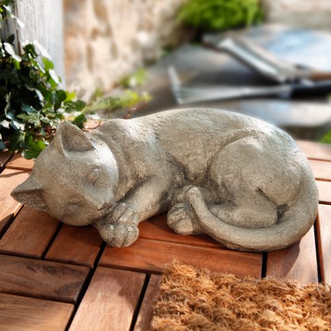 Figurka Spící kočička - Velký Košík