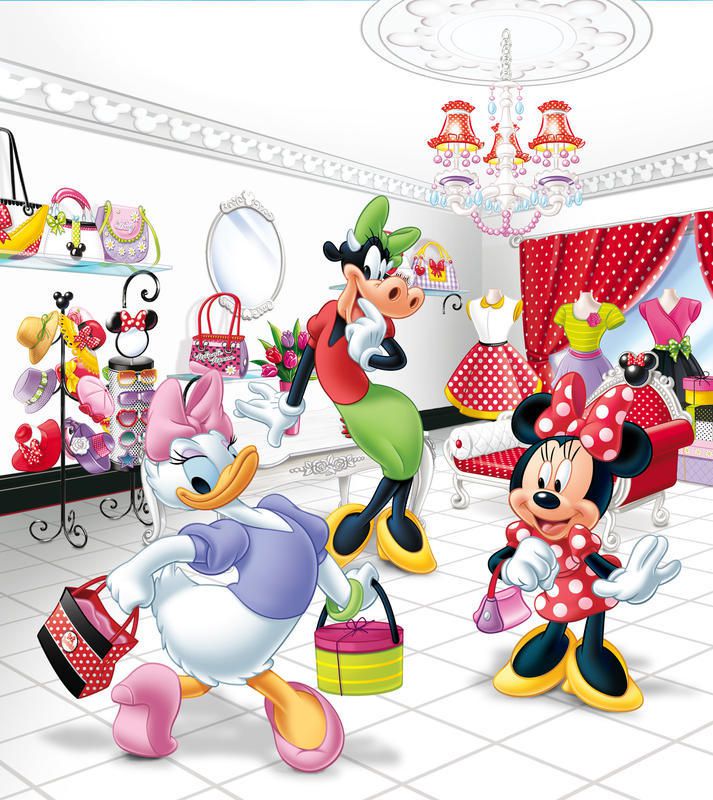 AG Design Minnie Mouse - vliesová fototapeta - GLIX DECO s.r.o.