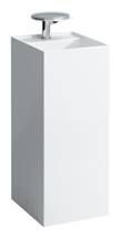 Volně stojící umyvadlo Laufen Kartell By Laufen 37,5x43,5 cm otvor pro baterii H8113310001111 - Siko - koupelny - kuchyně