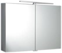 Zrcadlová skříňka s osvětlením Sapho 80x60 cm lamino RW082 - Siko - koupelny - kuchyně