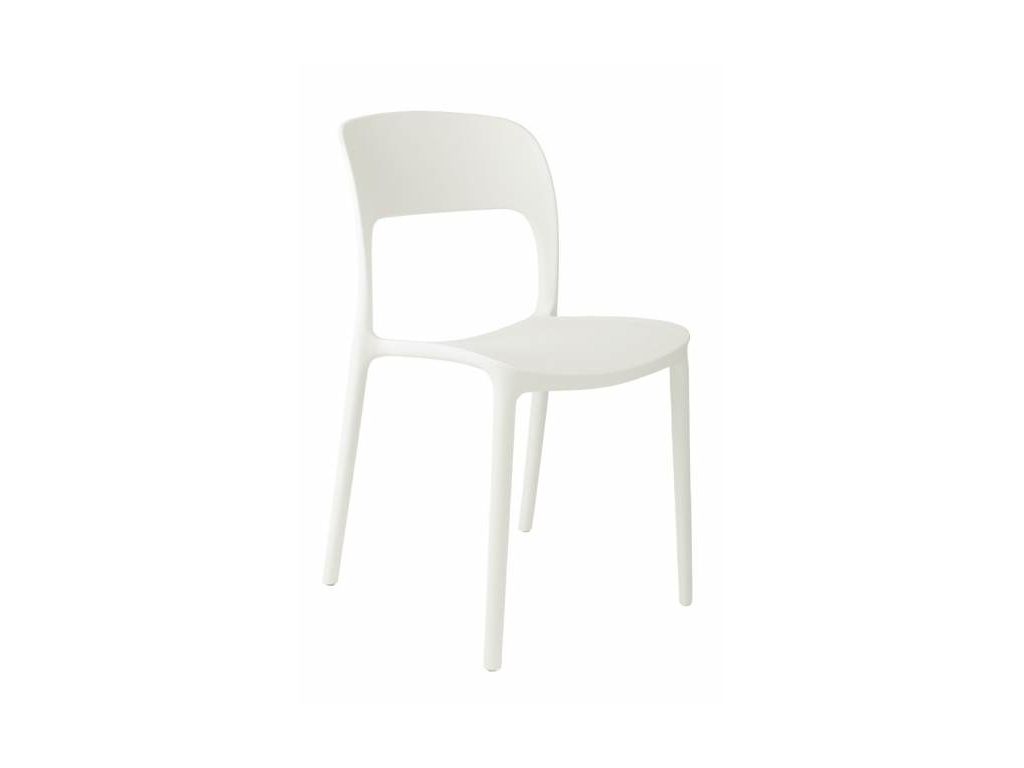 Jídelní židle Flexi bílá  - 96design.cz