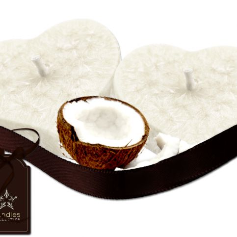 plovoucí svíčka | White Coconut - JCandles