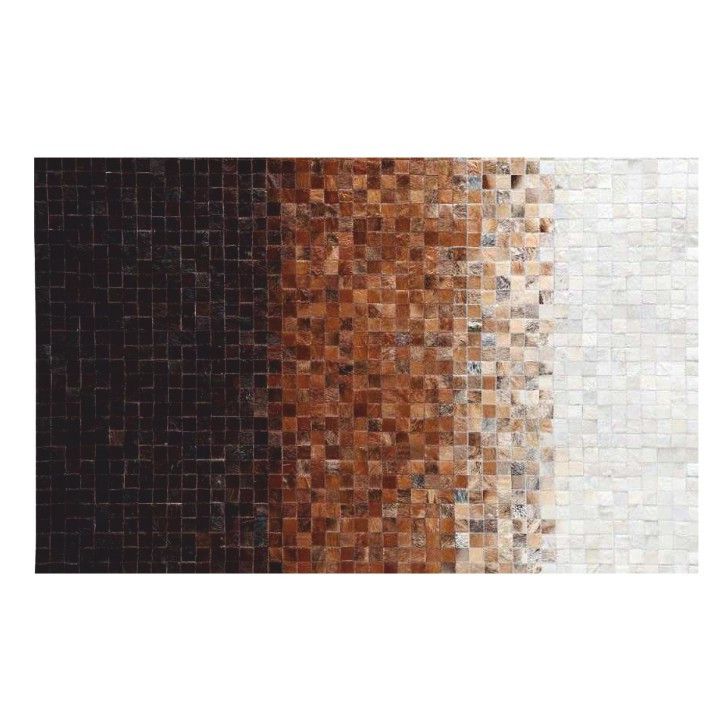  Luxusní koberec, pravá kůže, 70x140, KŮŽE TYP 7 - Mobler.cz