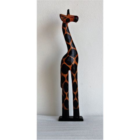 Dekorační soška \"Žirafa\"  IN-1054 - Lakšmi - Indický Nábytek.cz