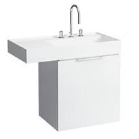 Skříňka pod umyvadlo Laufen KARTELL BY LAUFEN 59,5 cm, bílá lesklá H4075510336311 - Siko - koupelny - kuchyně