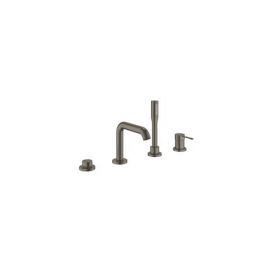 Vanová baterie Grohe Essence New s vanovým setem Brushed Hard Graphite 19578AL1