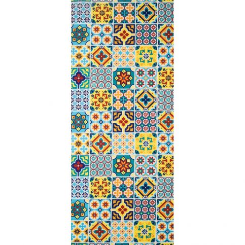 Vysoce odolný koberec Webtappeti Azulejo, 58 x 80 cm - Bonami.cz