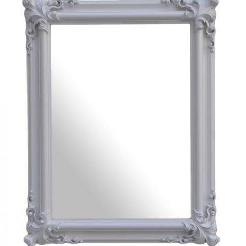 Zrcadlo ORIENT 120x90 bílá - maxi-postele.cz