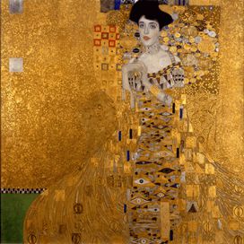 Reprodukce obrazu Gustav Klimt Adele Bloch-Bauer I, 90 x 90 cm Bonami.cz