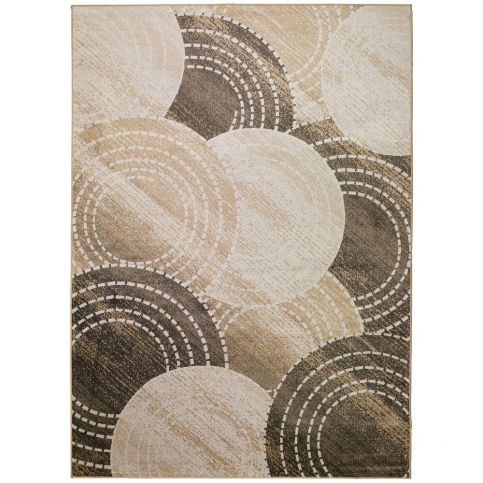 Hnědo-béžový koberec Universal Belga, 70 x 110 cm - Bonami.cz