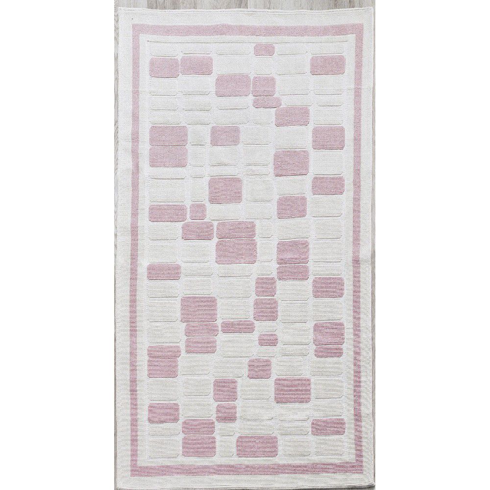 Koberec Pink Tiles, 100 x 150 cm - Bonami.cz