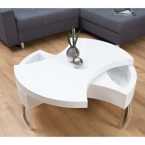 INV Konferenční stolek Girar bílý - Design4life