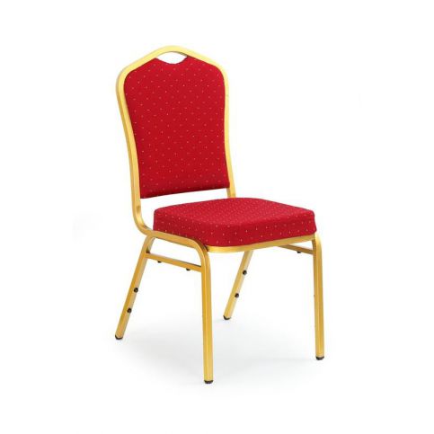 Kovová židle K66 Halmar zelená - DEKORHOME.CZ