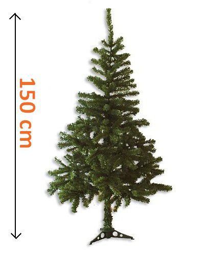 Nexos 1102 Umělý vánoční strom - tmavě zelený, 1,5 m - Favi.cz