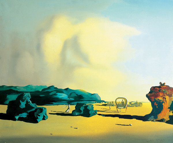 Obraz, Reprodukce - Momento de transition, Salvador Dalí, (30 x 24 cm) - Favi.cz