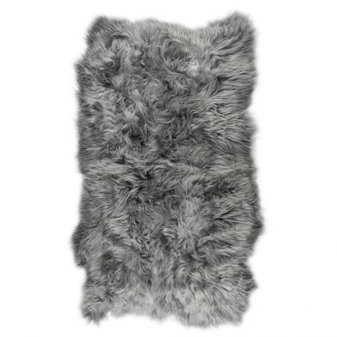 Šedý ovčí kožešinový koberec s dlouhým chlupem Arctic Fur Nilja, 120 x 180 cm - Bonami.cz