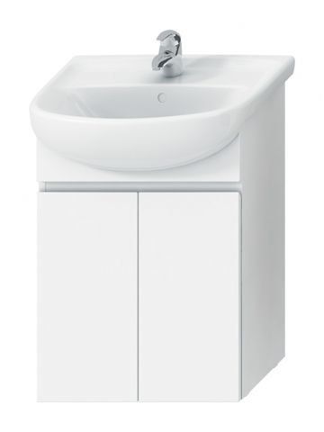 Koupelnová skříňka pod umyvadlo Jika Lyra Plus 50x31,5x70 cm bílá H4531110383001 - Favi.cz