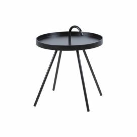 Odkládací stolek Mikky 51 cm, černá SCHDN0000057624 SCANDI