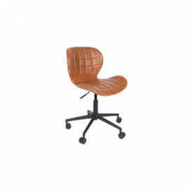 Hnědá kancelářská židle Zuiver Office Chair OMG